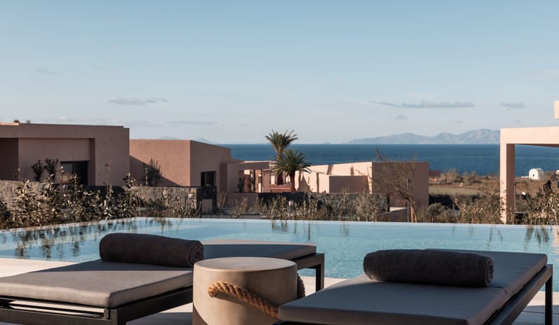 Domes Novos Santorini, Euphoria Bungalow with Zen Pool